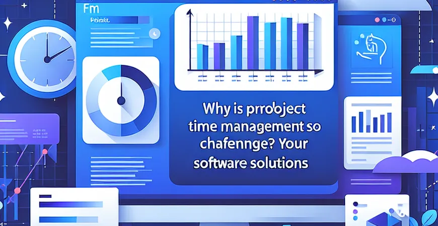 项目时间管理为何困难重重？软件解决方案解析