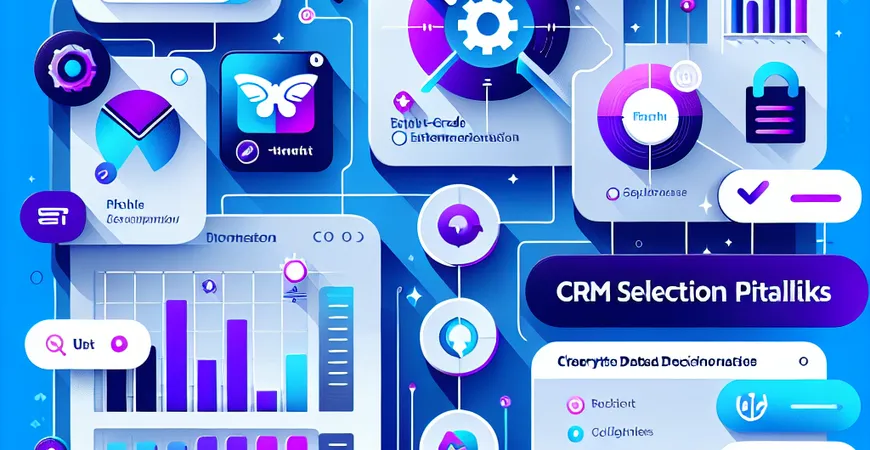 CRM软件的选型误区，这些坑你踩过吗？