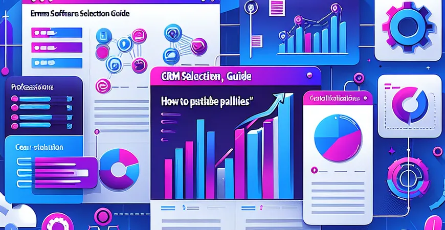 CRM软件选购指南，2025年不踩坑的诀窍