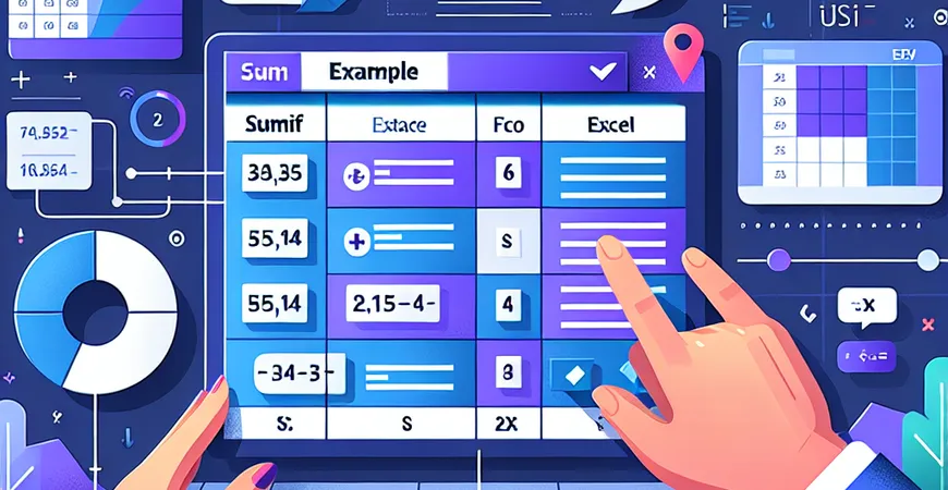 Excel中SUMIF函数的使用场景和实例解析