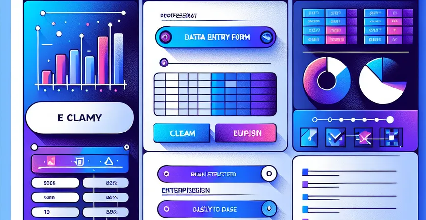 Excel中如何创建数据录入表单