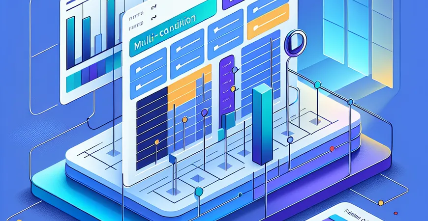 Excel中如何实现数据的多条件筛选？