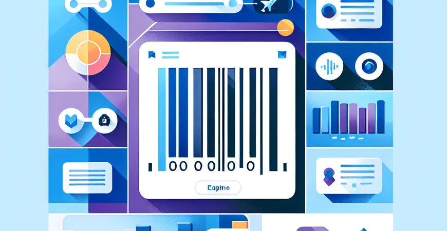 Excel中如何快速生成条形码