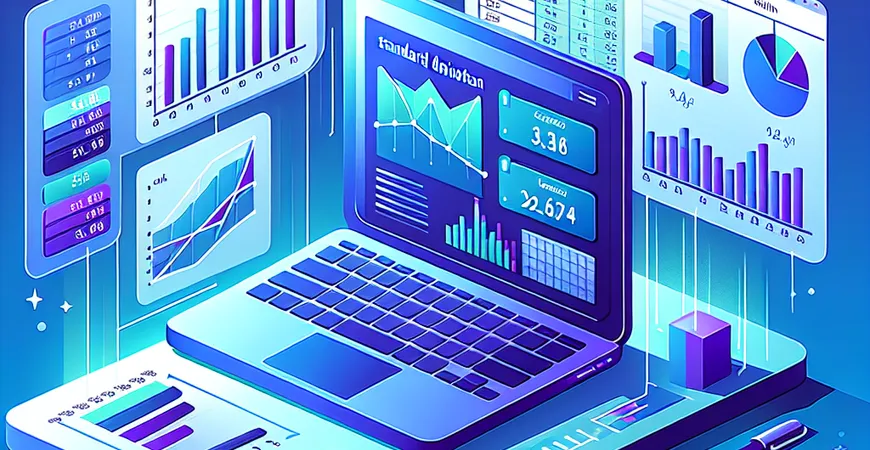 Excel中如何快速计算数据的标准差与方差