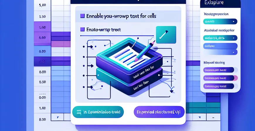Excel中如何设置单元格自动换行？