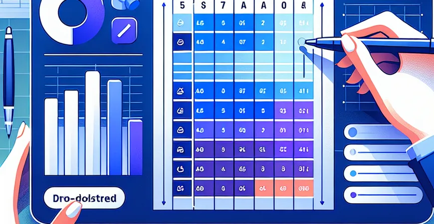 Excel中如何设置自动筛选和排序