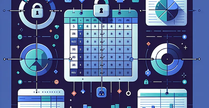 Excel中如何锁定单元格防止误修改