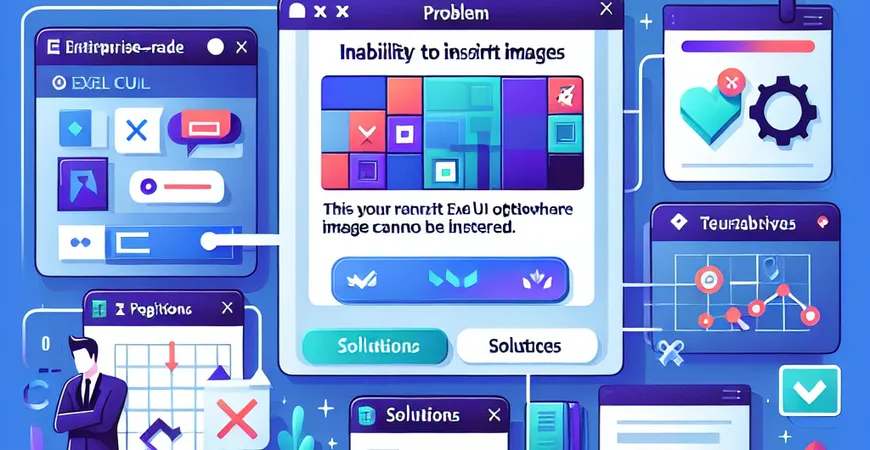 Excel中无法插入图片的问题及处理办法