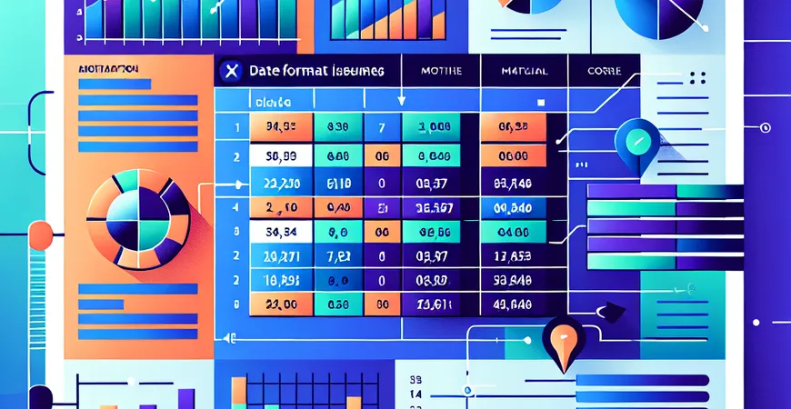 Excel中的日期格式问题及修改方法