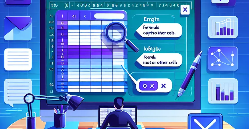 Excel公式无法复制到其他单元格的原因及解决方法