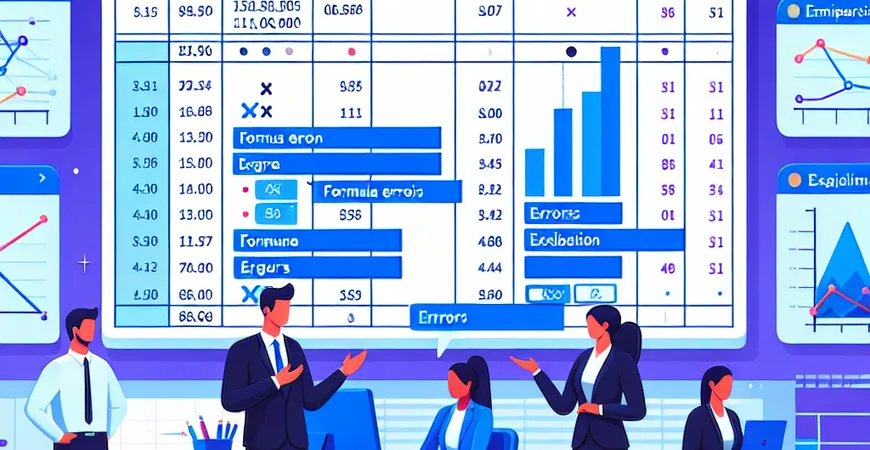 Excel公式计算错误的原因分析及修正方法