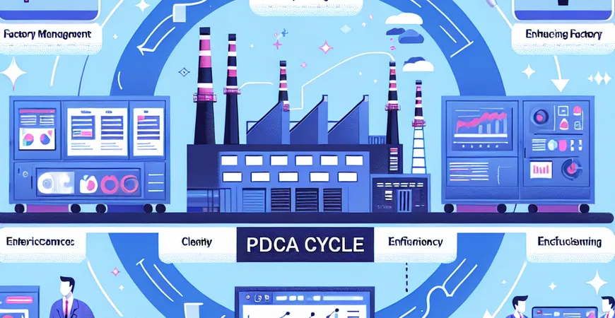 PDCA循环助力工厂管理，效率提升百分百