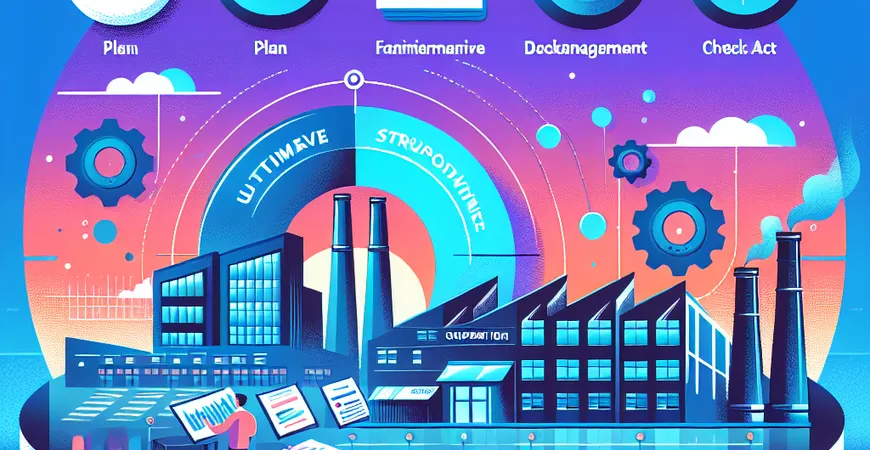 PDCA循环：提升工厂管理效率的超级全面攻略