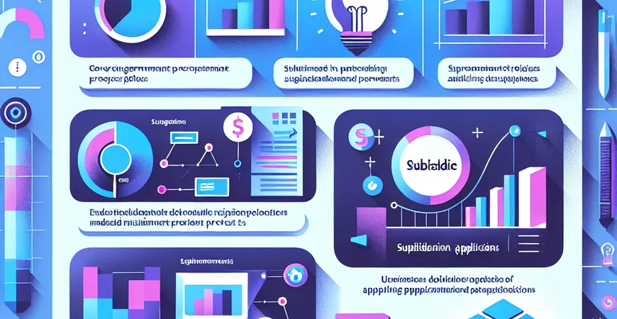 一文看懂中小企业政府采购项目参与及补贴申请