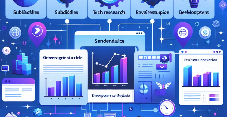 中小企业如何通过政府补贴降低科技研发成本？