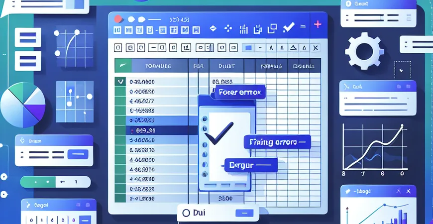 修复Excel中VLOOKUP函数返回错误值的技巧