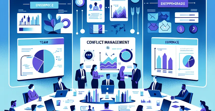 冲突管理与解决方案，确保团队和谐与高效