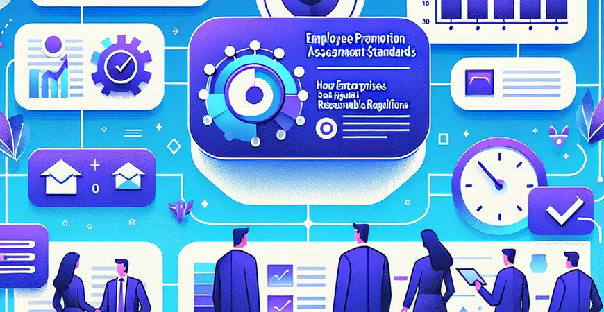 员工晋升考核标准，企业如何制定合理规范