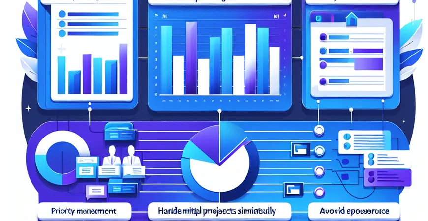 多项目同时进行时的优先级管理法则，避免资源浪费