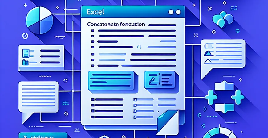 如何在Excel中使用CONCATENATE函数合并文本？