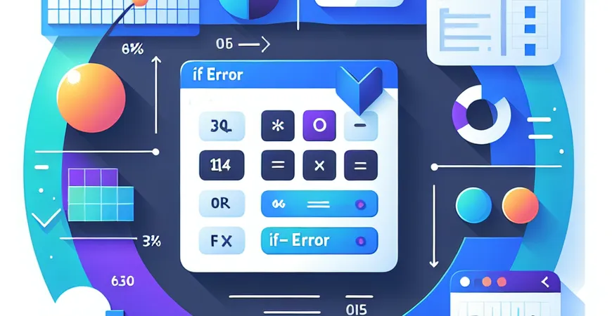 如何在Excel中使用IFERROR函数处理错误？