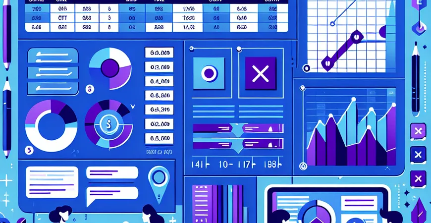 如何在Excel中使用图标集进行数据标记