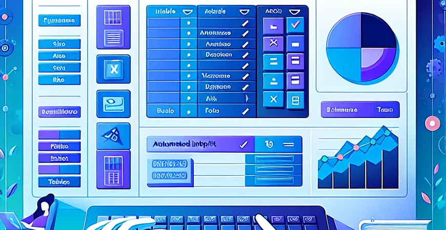 如何在Excel中创建自动化数据输入模板？