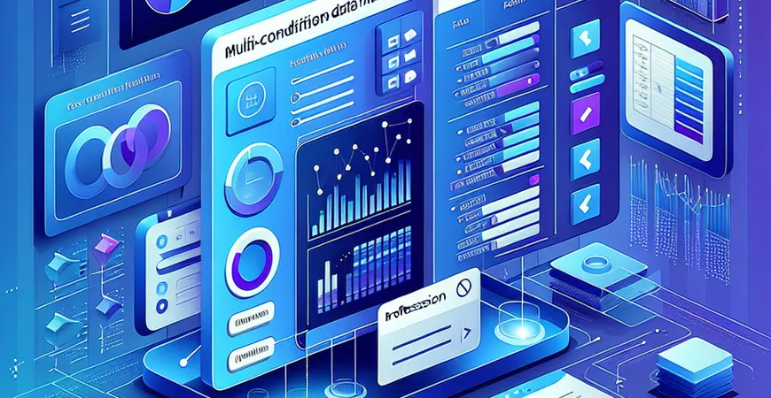 如何在Excel中实现多条件筛选数据