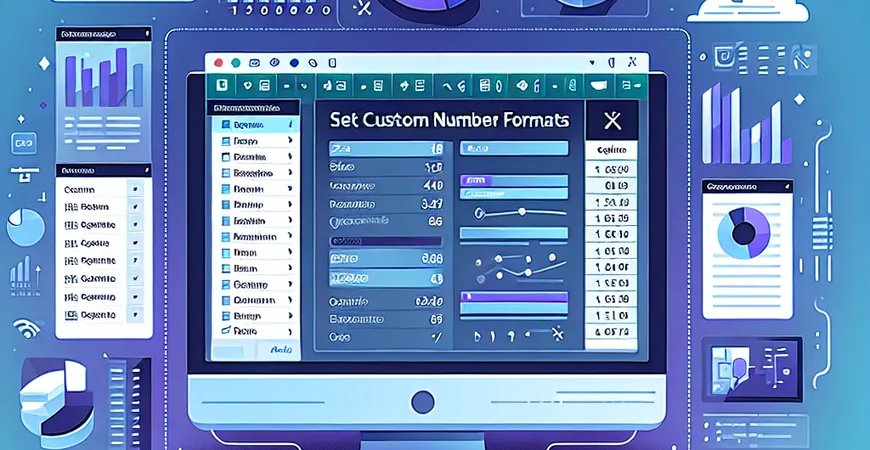 如何在Excel中设置自定义数字格式