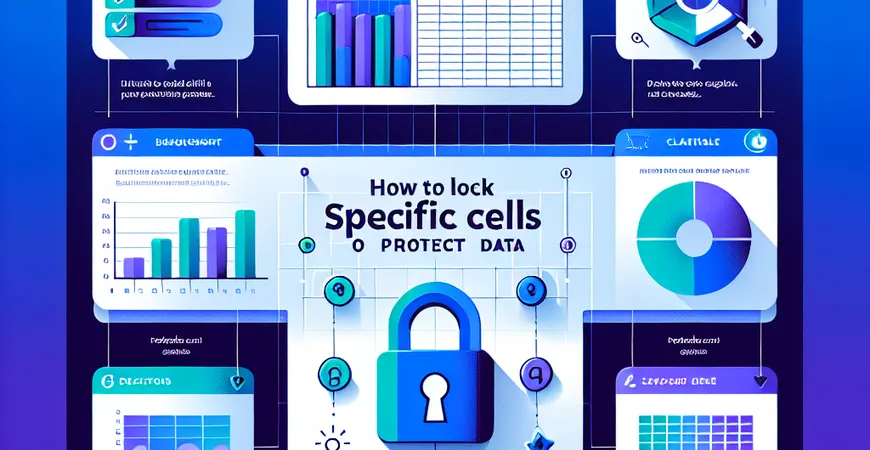 如何在Excel中锁定特定单元格保护数据