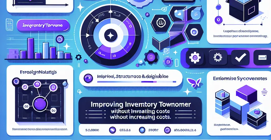 如何在不增加成本的情况下提升库存周转？