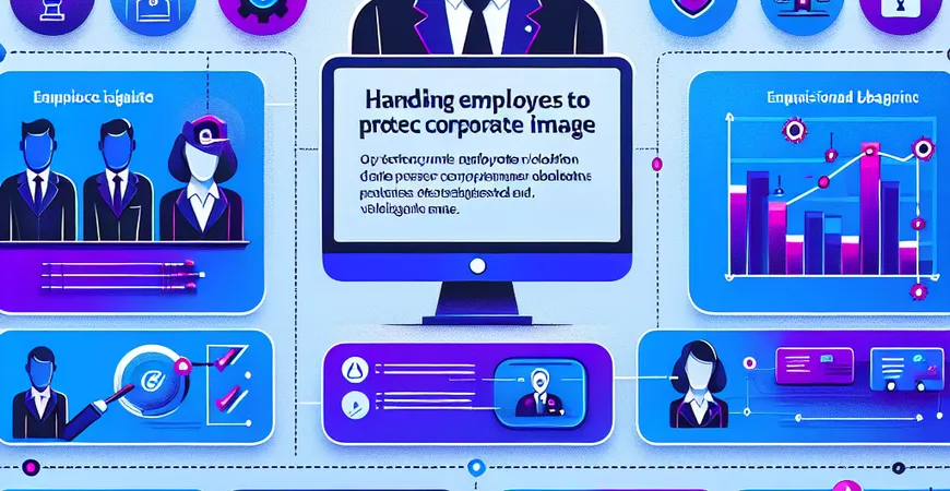如何处理员工违规行为，避免企业形象受损