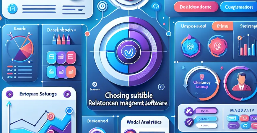 如何选择合适的客户关系软件，不踩坑指南