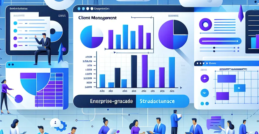 如何通过客户管理表格实现信息可视化？