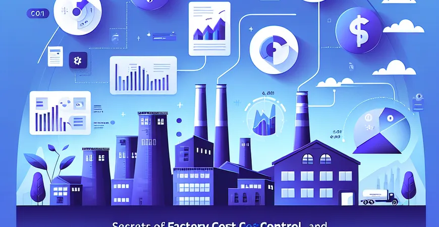 工厂成本控制的秘密，如何实现利润最大化？