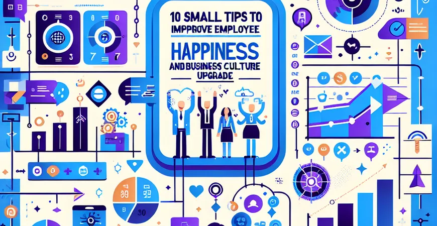 提升员工幸福感的10个小技巧，企业文化升级