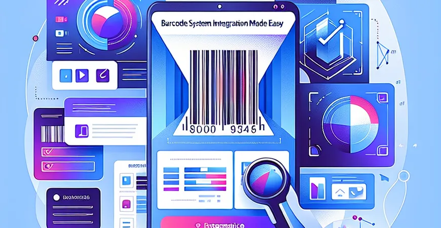 条码系统集成不再难，教你快速上手的步骤