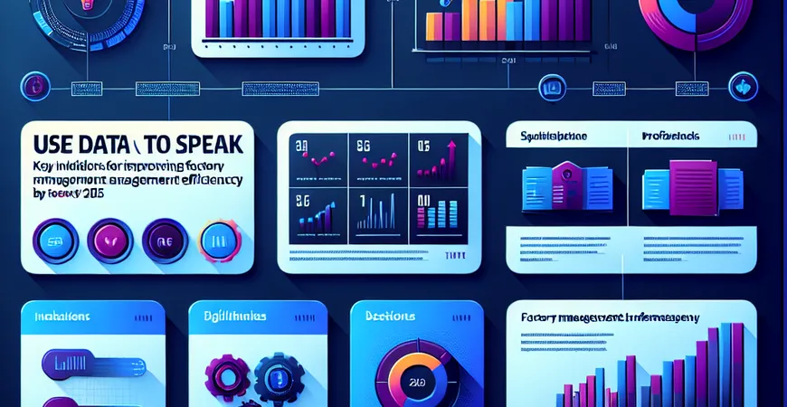 用数据说话！2025年工厂管理效率提升的关键指标