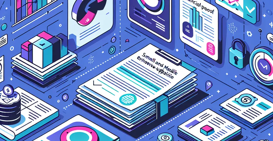 申请中小企业政府补贴需要哪些财务证明？