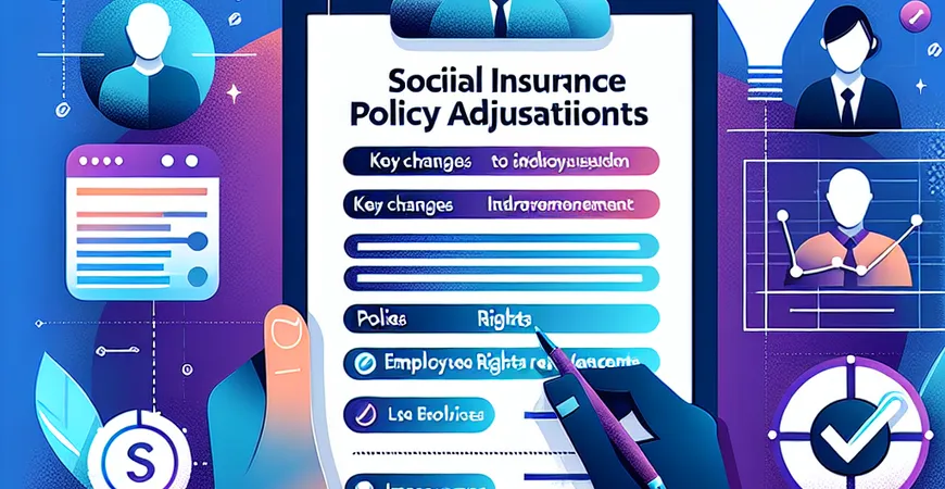 社保政策调整，员工权益提升的关键变化