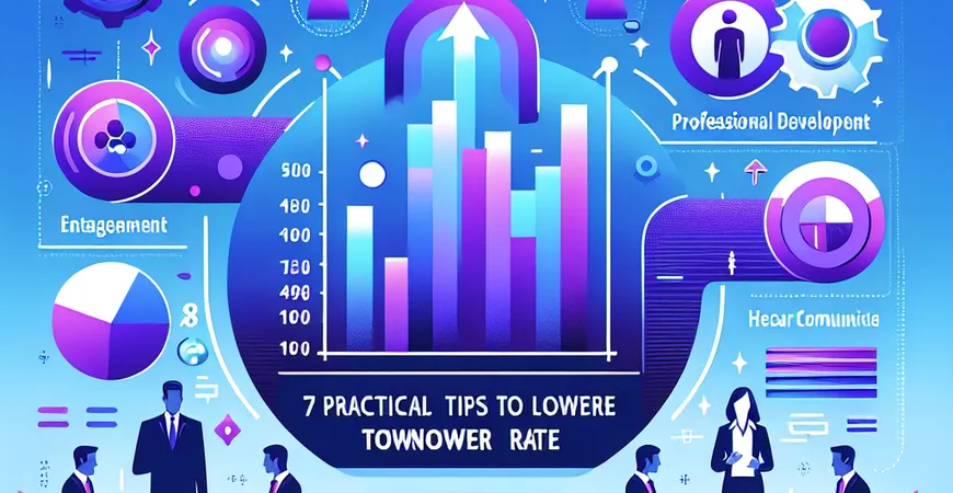降低离职率的7个实用技巧，HR必看