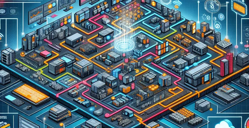 一图看懂ERP系统，复杂流程一目了然