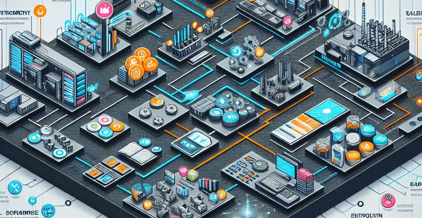 一图胜千言：快速看懂ERP系统的核心功能