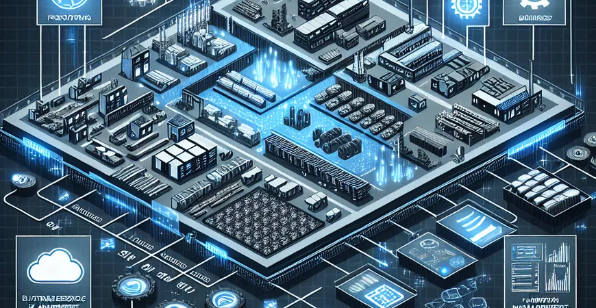 一张图看懂ERP系统，企业管理的全新视角