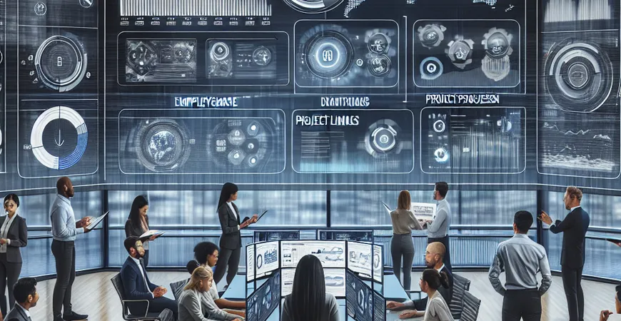 2025年项目进度大屏，让你的项目一目了然