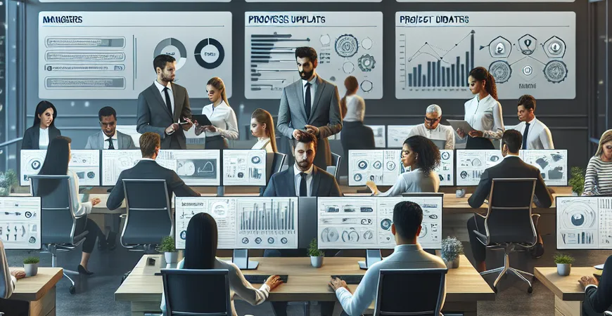 项目状态实时更新：如何选择合适的显示屏技术