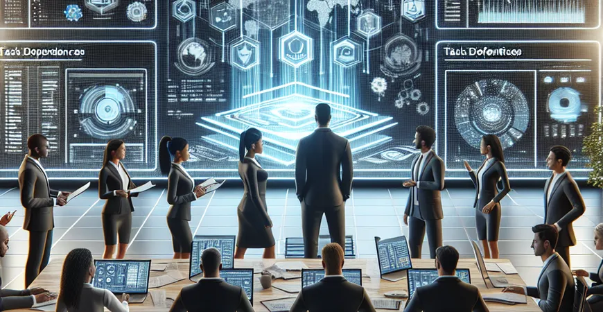 项目计划中的任务排序策略，确保团队高效运作