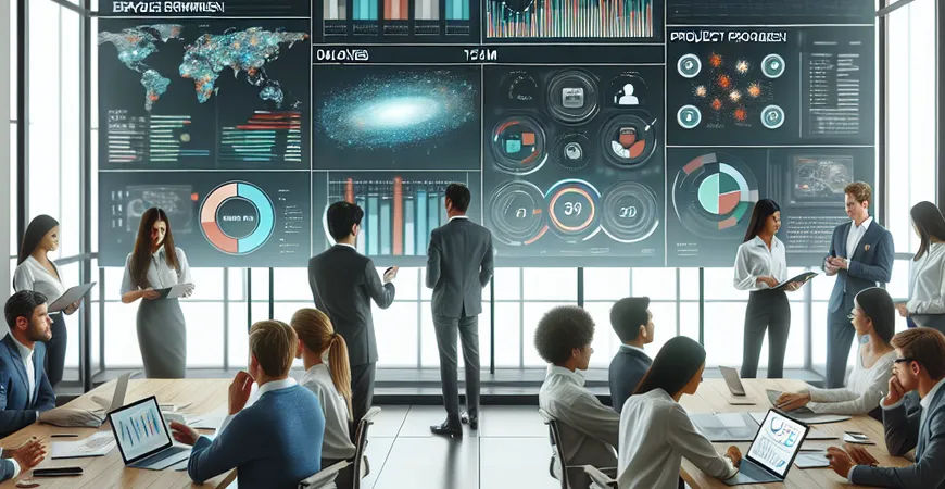 项目进度大屏的使用技巧，助力团队高效协作