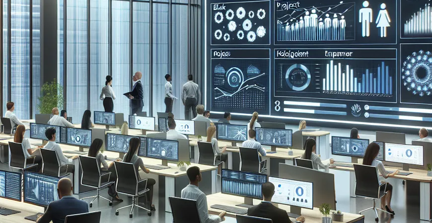 项目进度跟踪中的数据可视化，如何实现实时监控