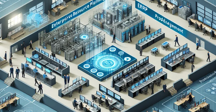 企业资源管理系统ERP的构建要素，全面解析